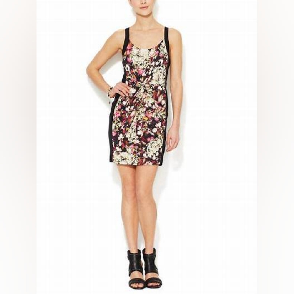 NWT, Rebecca Minkoff Joshua Cerise Multi Silk Dress - Picture 9 of 17